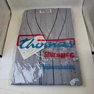 Thomas Athens Vintage Pajama Set NOS Greek Cotton Size 5 NWT Sealed